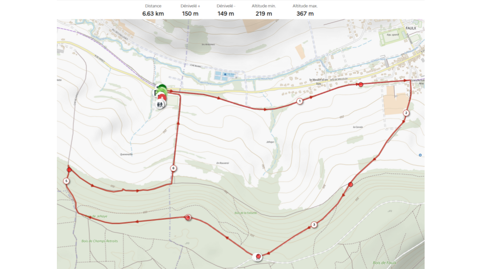 Parcours 6km 2027